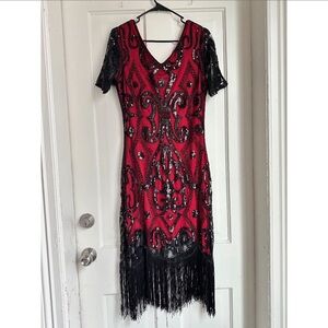 Flapper 20s dress